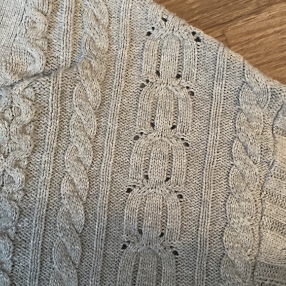 Oversized Cropped Sweater Forever 21 gray - Picture 8 of 9